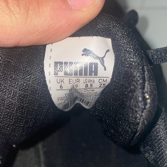 Black puma sneakers holographic sneakers - Picture 7 of 7